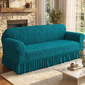 ZEBRA VELVET ZINK SOFA COVER