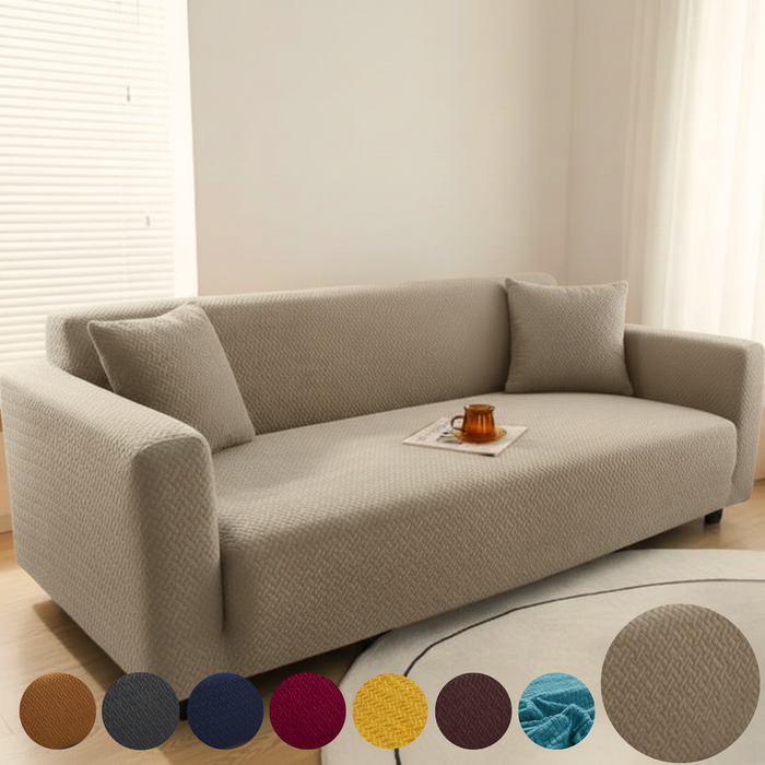 MOUSE STRIP JACQUARD SOFA COVER