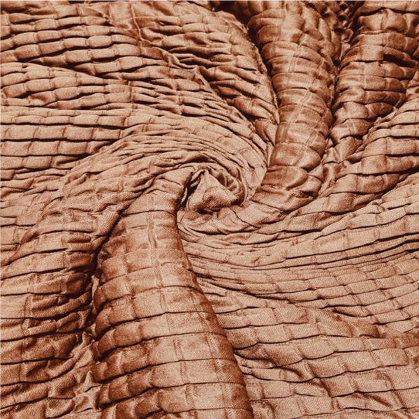 Fitted Style Bubble Stuff Sofa Cover Copper